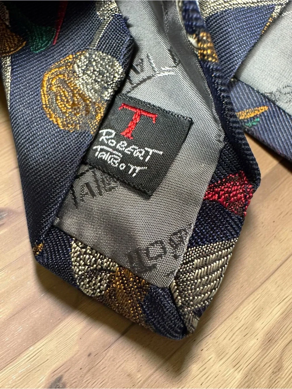 Vintage Robert Talbott Golf Theme 100% Silk Tie